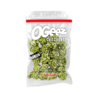 Cannabis Shaped Chocolate 1-Pack Speculoos (35g)